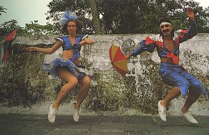 Picture from the book "Danças Populares Brasileiras" - Picture: Romulo Fialdini · Balé Popular do Recife 