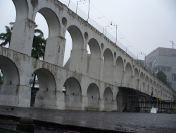 The Lapa Arches, located in downtown Rio. Picture taken in April 2006.
