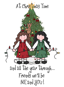 I adopted my Christmas Girls at Jeanne's Country Cottage.  Click on the certificate at the bottom of the page to adopt yours.