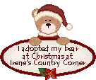 Visit my Christmas bears adoption page to adopt yours. 
