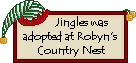 Click here to adopt Jingles at Robyn's Country Nest