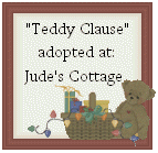 Click here to adopt Teddy Clause at Jude's Cottage.