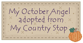 Click here to adopt October Angel at My Country Stop.