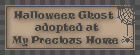 Click here to adopt Halloween Ghost at My Precious Home.
