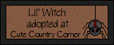 Click here to adopt your Lil' Witch at Cute Country Corner.