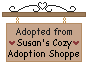 Click here to adopt the Girl holding Pumpkin at Susan's Cozy Adoption Shoppe.