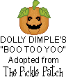 Click here to adopt your Dolly Dimples at The Pickle Patch.