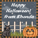 Halloween at Rhonda's.