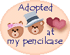 Click here to adopt you Valentine Bears at My Pencil Case.