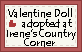 Click here to adopt your Valentine Doll.