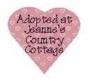 Click here to adopt your Valentine Bears at Jeanne's Country Cottage.