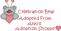 Click here to adopt your bear at Anki's Adoption Shoppe.
