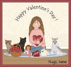 My Valentine card 2003 - Click on it to save