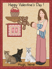 My Valentine card 2004 - Click on it to save