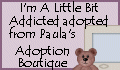 Click here to adopt I'm a Little it Addicted at Paula's Adoption Boutique.