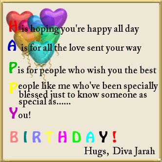 Thank you Diva Jarah !  :o)