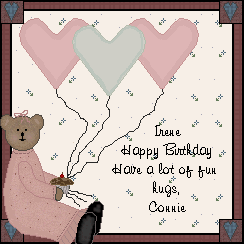 Thank you Connie !  :o)