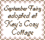 Click here to adopt your Fall Ginger Fairy at Kay's Cozy Cottage.