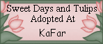 Click here to adopt Sweet Days and Tulips at KaFar.