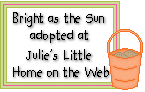 Click here to adopt Bright as The Sun Ginger at Julie's Little Home on The Web.